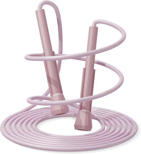 Springtouwen 4 stuks verstelbaar tot 280 cm met antislip handgrepen voor fitness en conditietraining – speedrope – touwspringen - happygetfit.com