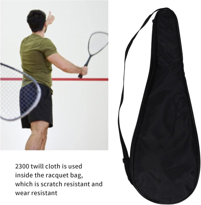Laden Sie das Bild in Galerie -Viewer, Squash rackethoes gewatteerd zwart - happygetfit.com
