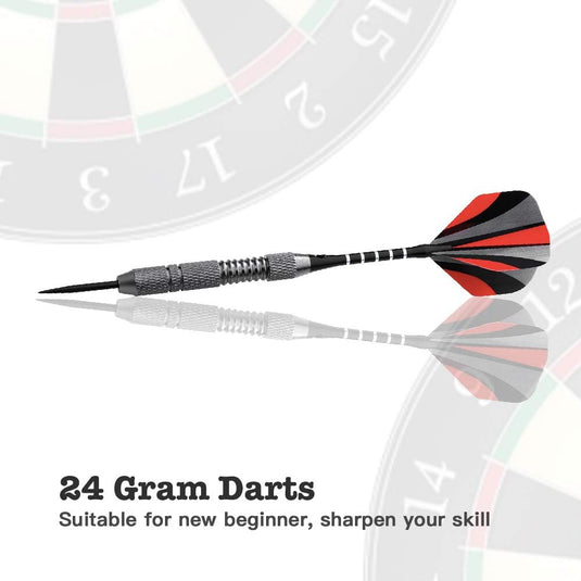 Steel Tip Darts, Brass Barrels Stainless Needle - happygetfit.com