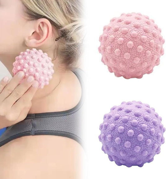 Stekelige massageballen set van 2 stuks 5 cm - happygetfit.com
