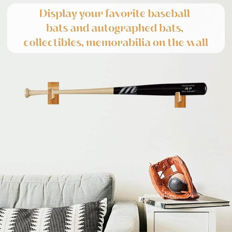 Load image into Gallery viewer, ⚾ Stijlvolle honkbalknuppel houder – Horizontale wandmontage! - happygetfit.com
