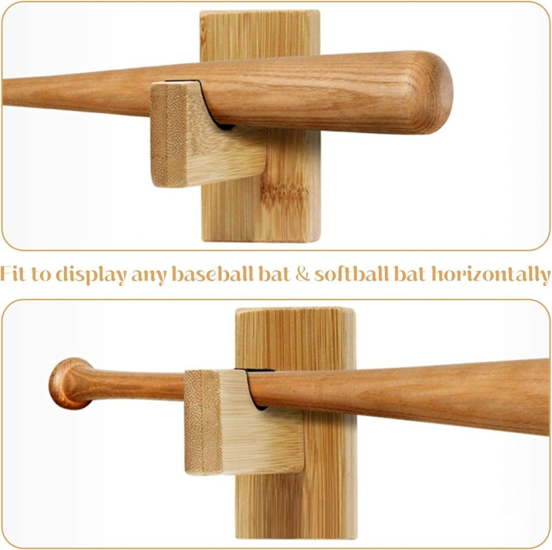 Load image into Gallery viewer, ⚾ Stijlvolle honkbalknuppel houder – Horizontale wandmontage! - happygetfit.com
