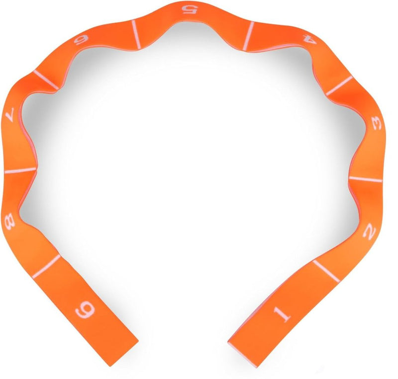 Laad afbeelding in Galerijviewer, Stretchband met 9 lussen voor yoga en fitness - happygetfit.com
