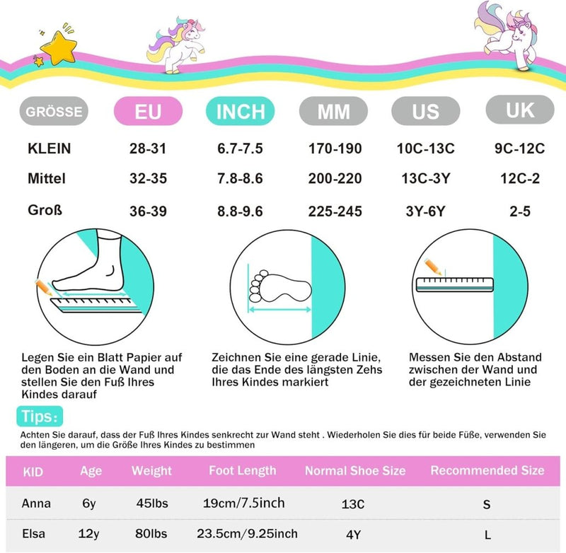 Load image into Gallery viewer, SULIFEEL Rainbow Unicorn Verstelbare zwarte rolschaatsen voor kinderen, met lichtgevende wielen, voor jongens - happygetfit.com
