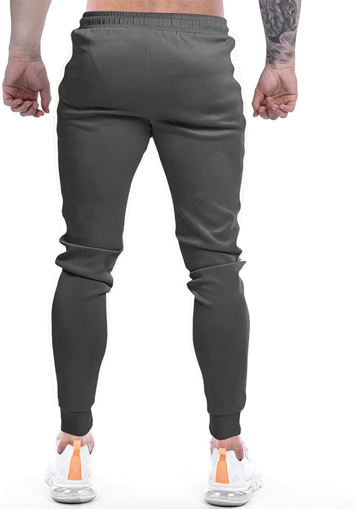 Laad afbeelding in Galerijviewer, Suwangi Joggingbroek voor heren, fitnesssportbroek, joggingbroek, sweatpants, strepen, slim fit, vrijetijdsbroek - happygetfit.com
