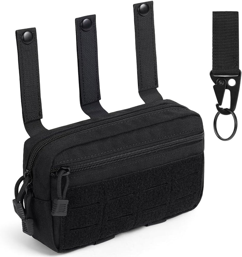 Bild im Galerie-Viewer laden, Tactische MOLLE opbergtas 20 x 12 x 5 cm van slijtvast 600D Oxford met meerdere vakken en riembevestiging – uitrustingstas – outdooraccessoires - happygetfit.com
