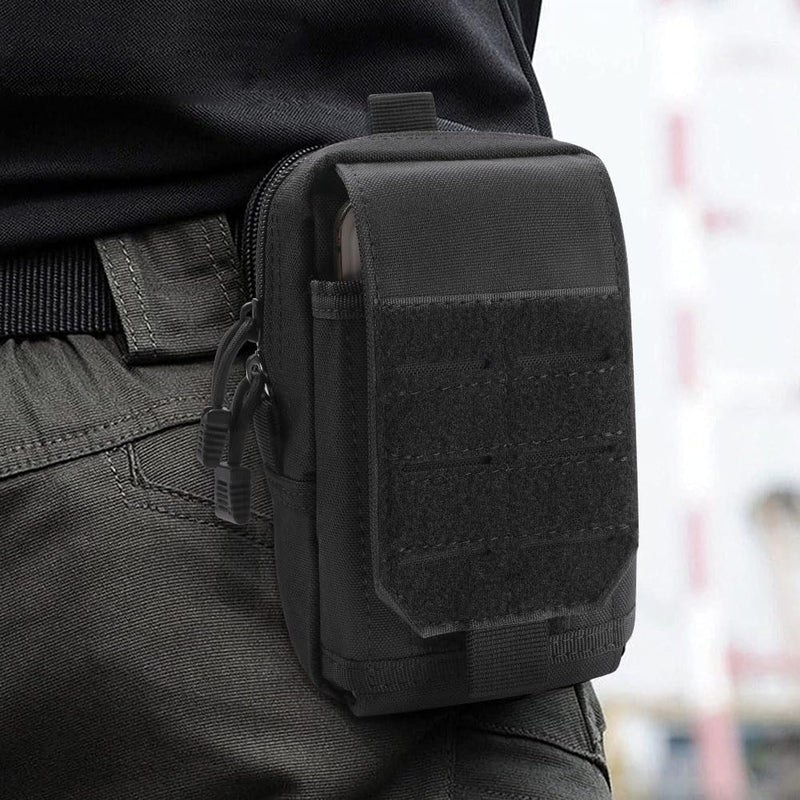 Bild im Galerie-Viewer laden, Tactische MOLLE opbergtas 20 x 12 x 5 cm van slijtvast 600D Oxford met meerdere vakken en riembevestiging – uitrustingstas – outdooraccessoires - happygetfit.com
