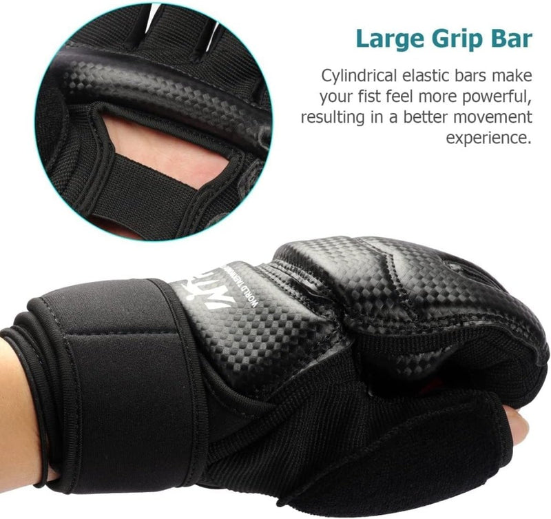 Laad afbeelding in Galerijviewer, Taekwondo Vechtsporthandschoenen, LangRay bokshandschoenen, punchinghandschoenen, MMA handschoenen voor sparring, martial arts, bokszak, trainingshandschoenen voor volwassenen en kinderen - happygetfit.com

