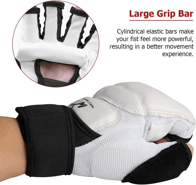 Laad afbeelding in Galerijviewer, Taekwondo Vechtsporthandschoenen, LangRay bokshandschoenen, punchinghandschoenen, MMA handschoenen voor sparring, martial arts, bokszak, trainingshandschoenen voor volwassenen en kinderen - happygetfit.com
