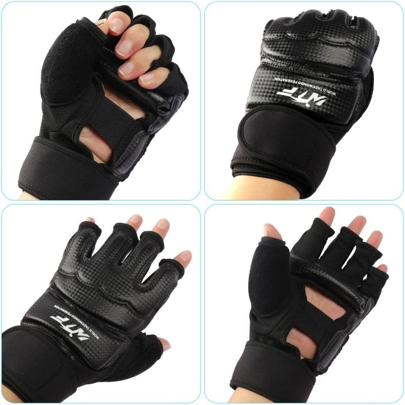 Laad afbeelding in Galerijviewer, Taekwondo Vechtsporthandschoenen, LangRay bokshandschoenen, punchinghandschoenen, MMA handschoenen voor sparring, martial arts, bokszak, trainingshandschoenen voor volwassenen en kinderen - happygetfit.com
