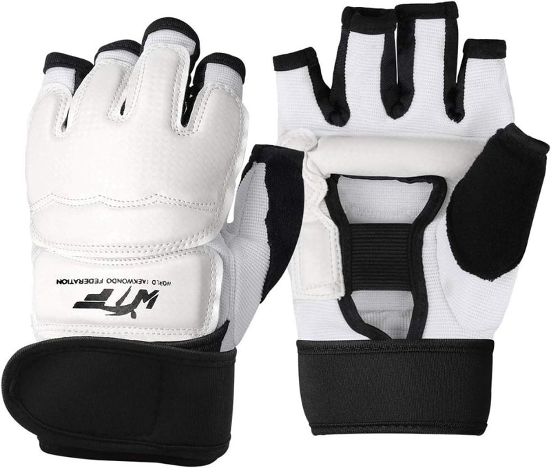 Laad afbeelding in Galerijviewer, Taekwondo Vechtsporthandschoenen, LangRay bokshandschoenen, punchinghandschoenen, MMA handschoenen voor sparring, martial arts, bokszak, trainingshandschoenen voor volwassenen en kinderen - happygetfit.com
