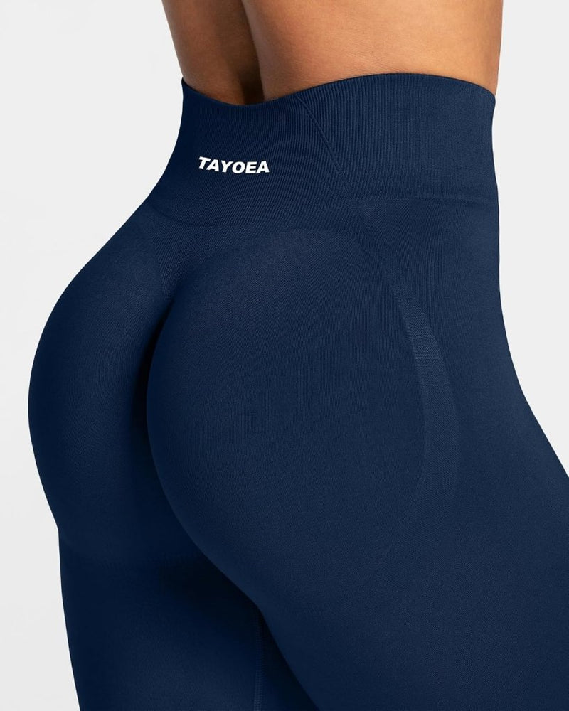 Load image into Gallery viewer, TAYOEA Compressie Sportlegging voor dames Yoga Lange Slim Fit Fitness Gymbroek Ondoorzichtige Scrunch Butt Yogabroek Naadloos Push-up Hoge taille Workout Fitness Jogging - happygetfit.com
