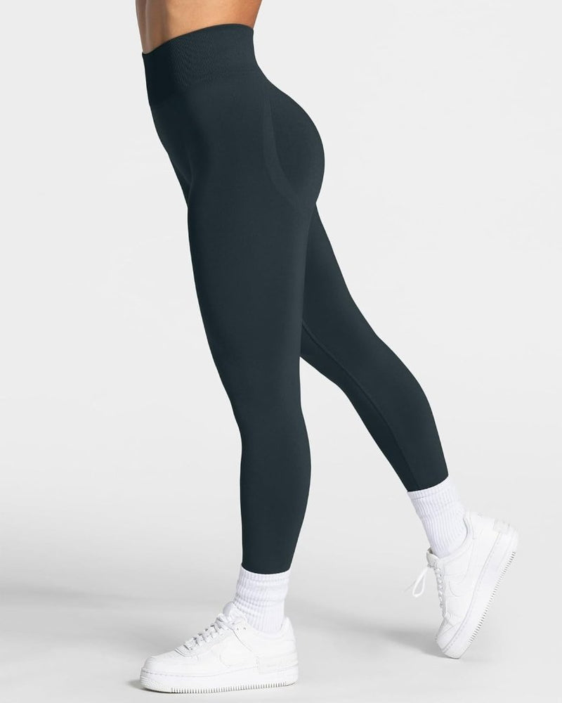 Load image into Gallery viewer, TAYOEA Compressie Sportlegging voor dames Yoga Lange Slim Fit Fitness Gymbroek Ondoorzichtige Scrunch Butt Yogabroek Naadloos Push-up Hoge taille Workout Fitness Jogging - happygetfit.com
