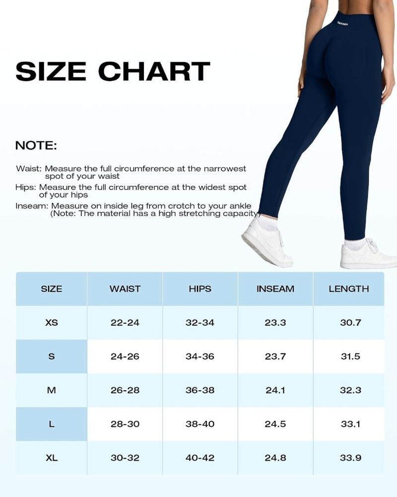 Load image into Gallery viewer, TAYOEA Compressie Sportlegging voor dames Yoga Lange Slim Fit Fitness Gymbroek Ondoorzichtige Scrunch Butt Yogabroek Naadloos Push-up Hoge taille Workout Fitness Jogging - happygetfit.com
