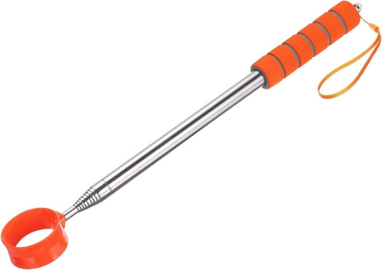 Telescopische golfbal retriever 43-274 cm van roestvrij staal – golfbalvanger – golf accessoires - happygetfit.com