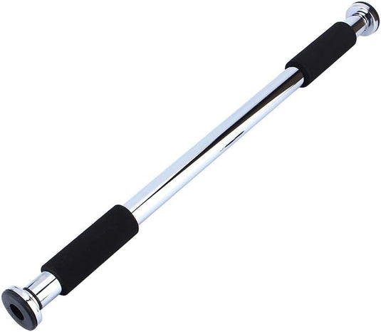 Telescopische optrekstang voor deurkozijn verstelbaar 62-100 cm tot 100 kg – pull-up bar – krachttraining - happygetfit.com