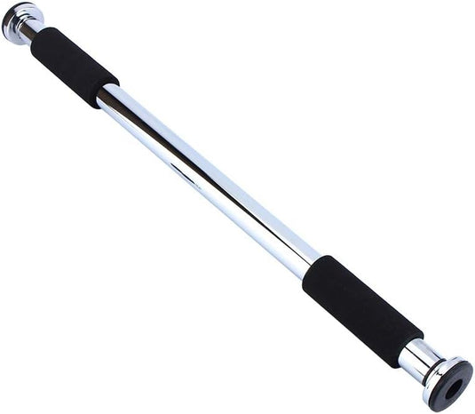 Telescopische optrekstang voor deurkozijn verstelbaar 62-100 cm tot 100 kg – pull-up bar – krachttraining - happygetfit.com
