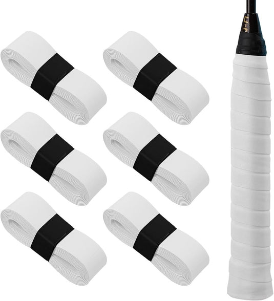 Tennis grip tape set 6 stuks multicolor - happygetfit.com