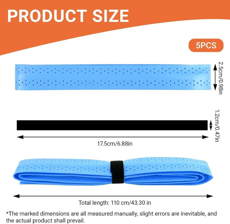 Laad afbeelding in Galerijviewer, Tennis gripband set 5 stuks zwart - happygetfit.com

