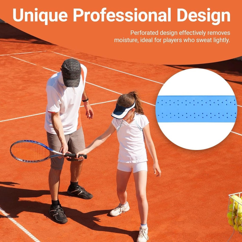 Laad afbeelding in Galerijviewer, Tennis gripband set 5 stuks zwart - happygetfit.com
