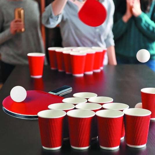 THE TWIDDLERS - Witte pingpongballen voor bierpong, tafeltennis, feestspellen, kunst en ambachten - happygetfit.com