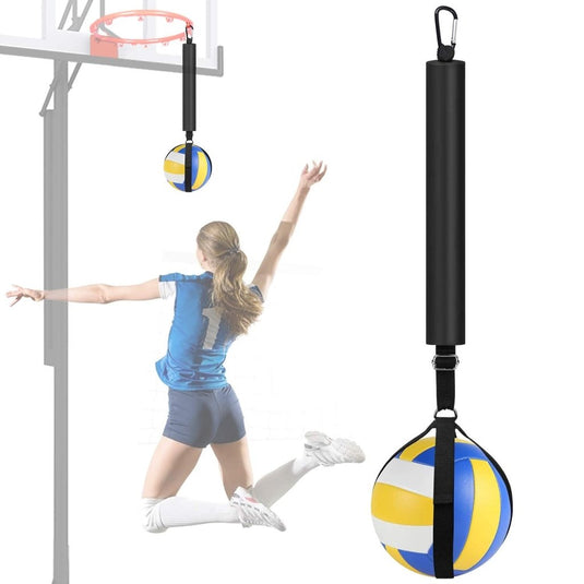 TOBWOLF Volleyball Spike Trainer, Elastic Self-Training Volleyballs Resistance Band, Volleyball Equipment Training Aid Improves Serving, Jumping, Arm Swing Mechanics and Spiking Power - happygetfit.com