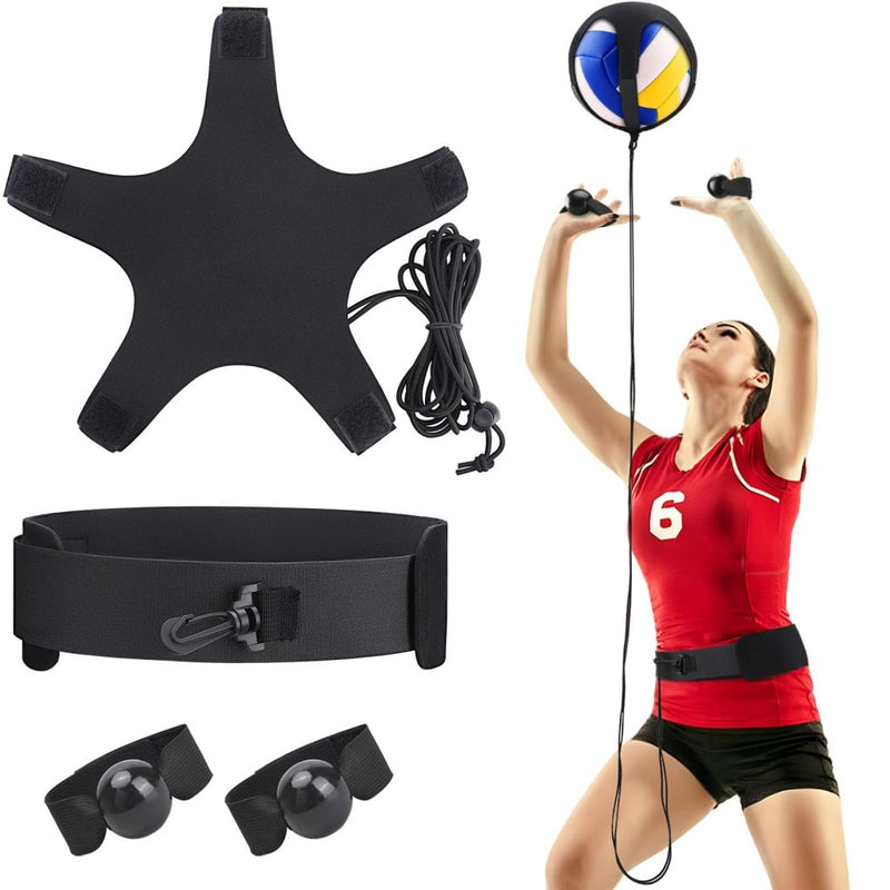 Load image into Gallery viewer, TOBWOLF Volleyball Spike Trainer, Elastic Self-Training Volleyballs Resistance Band, Volleyball Equipment Training Aid Improves Serving, Jumping, Arm Swing Mechanics and Spiking Power - happygetfit.com
