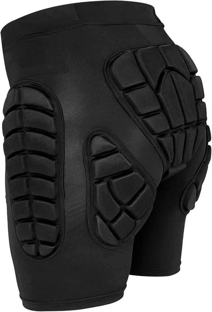 Laad afbeelding in Galerijviewer, TOM SHOO Beschermende broek voor heren en dames, gevoerde beschermbroek, heupbescherming, ademend, voor schaatsen, skiën, skaten, snowboarden - happygetfit.com
