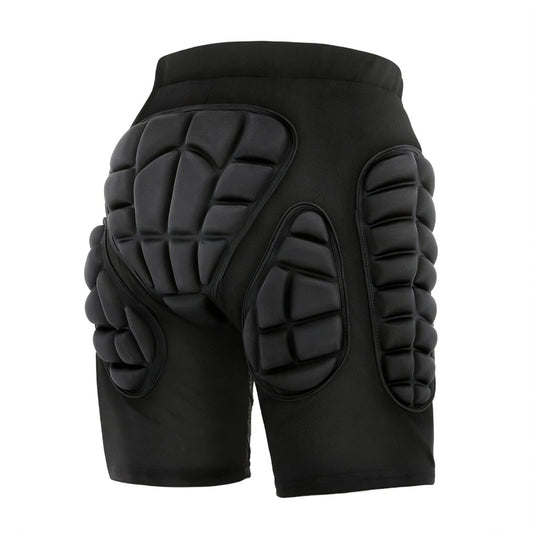 TOMSHOO 3D Hip Protective Snowboard Butt Pads Impact Shorts Tailbone Protection Crash Pants for Skiing Skateboarding, Men Women - happygetfit.com