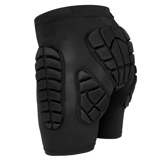 TOMSHOO 3D Hip Protective Snowboard Butt Pads Impact Shorts Tailbone Protection Crash Pants for Skiing Skateboarding, Men Women - happygetfit.com