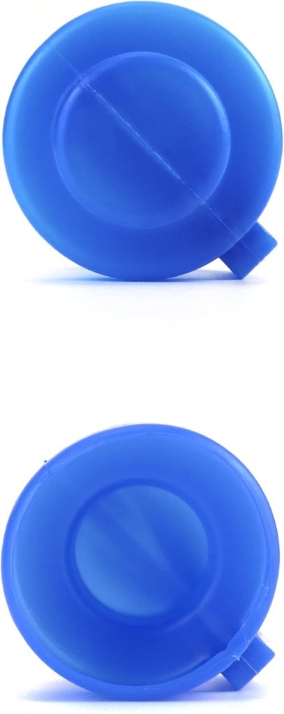 Laad afbeelding in Galerijviewer, Trampoline paaldoppen 8 stuks voor 25 mm palen blauw – eindkappen – trampoline accessoires - happygetfit.com
