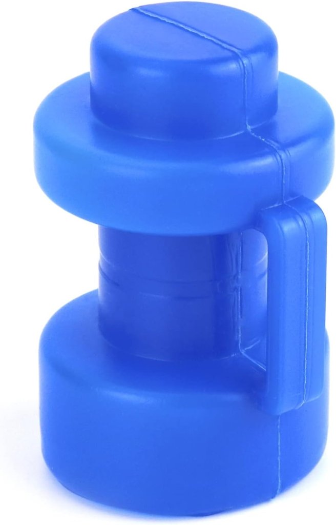 Laad afbeelding in Galerijviewer, Trampoline paaldoppen 8 stuks voor 25 mm palen blauw – eindkappen – trampoline accessoires - happygetfit.com
