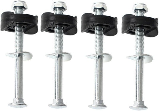 Trampoline schroeven 10 stuks met kunststof bevestiging – bevestigingsbouten – trampoline accessoires - happygetfit.com
