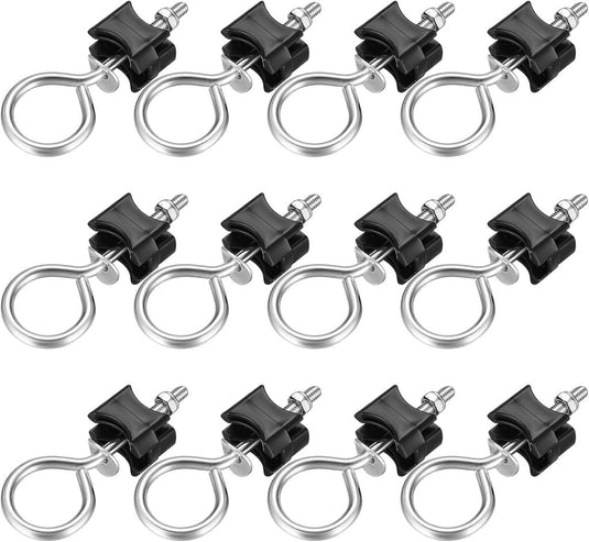 Trampoline schroeven 12 stuks 95 mm voor frame en veiligheidsnet – bevestigingsbouten – trampoline accessoires - happygetfit.com