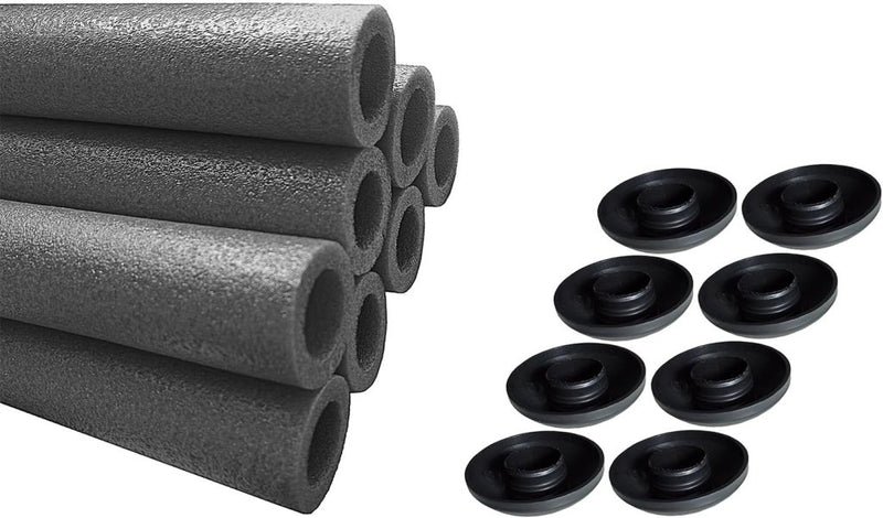 Load image into Gallery viewer, Trampoline stangbescherming 8 stuks 180 cm van PE-schuim – schuimbuizen – trampoline accessoires - happygetfit.com
