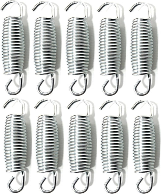 Trampolineveer 100 mm van verzinkt staal – vervangingsveer – trampoline accessoires - happygetfit.com