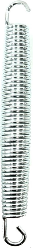 Laad afbeelding in Galerijviewer, Trampolineveer 216 mm van verzinkt staal – vervangingsveer – trampoline accessoires - happygetfit.com
