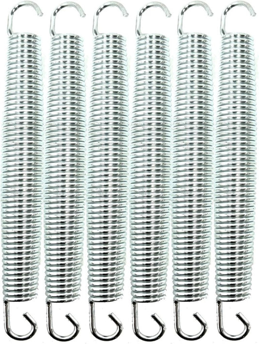 Trampolineveer 216 mm van verzinkt staal – vervangingsveer – trampoline accessoires - happygetfit.com