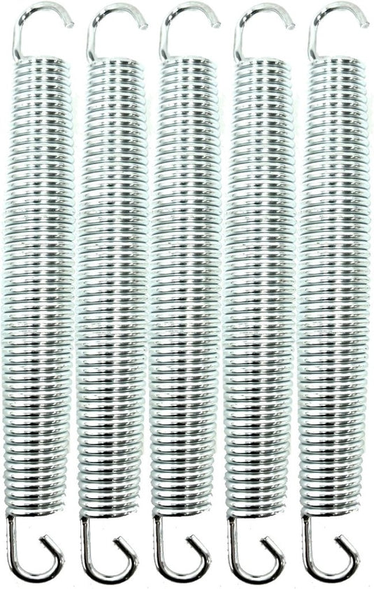 Trampolineveer 216 mm van verzinkt staal – vervangingsveer – trampoline accessoires - happygetfit.com