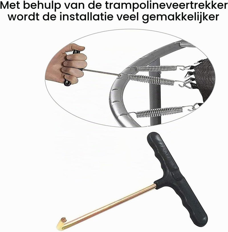 Load image into Gallery viewer, Trampolineveren 10 stuks 12,7-18 cm met veertrekker – vervangingsveren – trampoline accessoires - happygetfit.com
