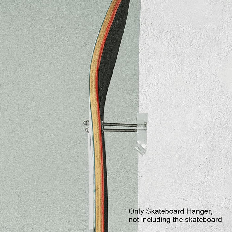Chargez l'image dans la visionneuse de la galerie, Transparante skateboard wandhouder van acryl - happygetfit.com
