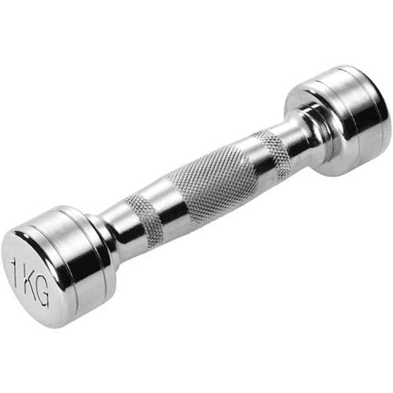Laad afbeelding in Galerijviewer, Trendy Sport Chroom dumbbell - 1 stuk - 5,0 kg - happygetfit.com
