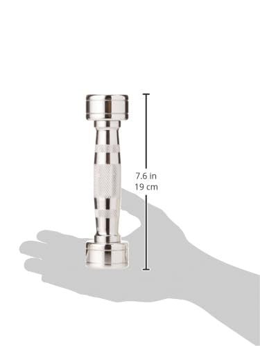 Trendy Sport Chroom dumbbell - 1 stuk - 5,0 kg - happygetfit.com