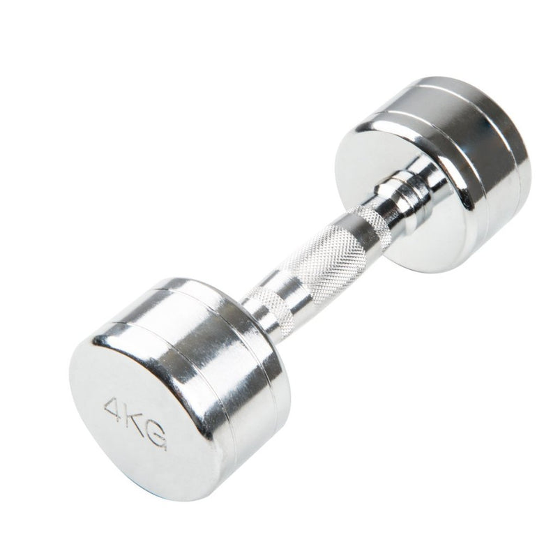 Laad afbeelding in Galerijviewer, Trendy Sport Chroom dumbbell - 1 stuk - 5,0 kg - happygetfit.com
