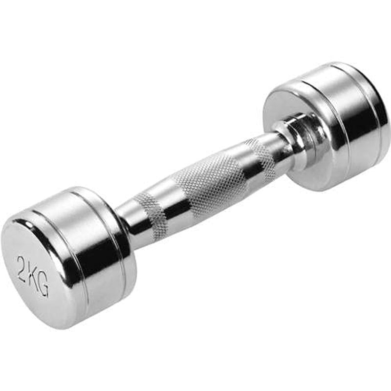 Laad afbeelding in Galerijviewer, Trendy Sport Chroom dumbbell - 1 stuk - 5,0 kg - happygetfit.com
