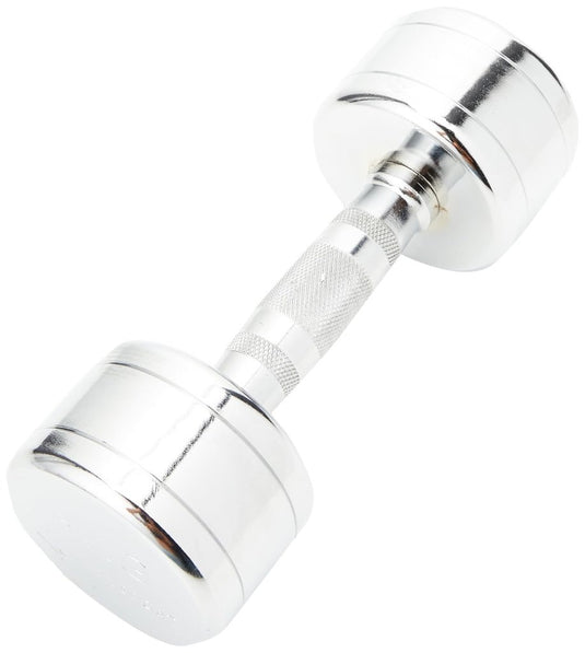 Trendy Sport Chroom dumbbell - 1 stuk - 5,0 kg - happygetfit.com