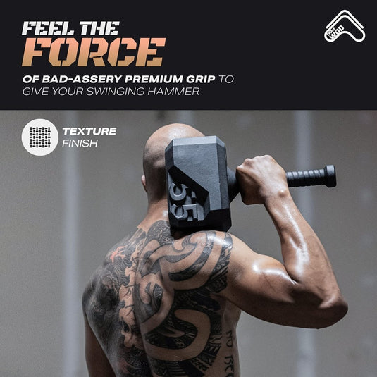 Tribe WOD Hammer Kettlebell 15-70lb + Adjustable | Cross Training Workout Equipment for Muscle Building, Cardio Fitness, Weights for Women & Men | Strength Training Kettlebells- New - happygetfit.com