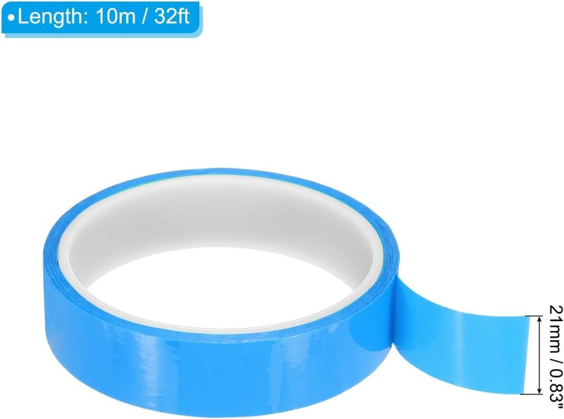 Laad afbeelding in Galerijviewer, Tubeless velgtape 21 mm x 10 meter blauw zelfklevend – luchtdicht velglint – fiets accessoires - happygetfit.com
