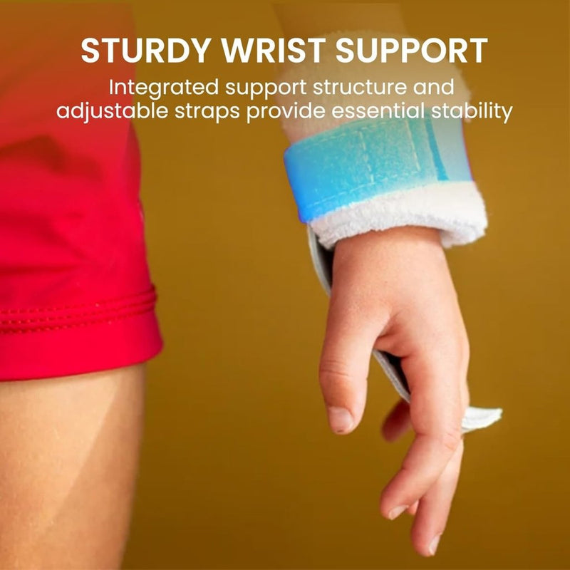 Laad afbeelding in Galerijviewer, Turn grips voor kinderen met polsbandjes paars - happygetfit.com
