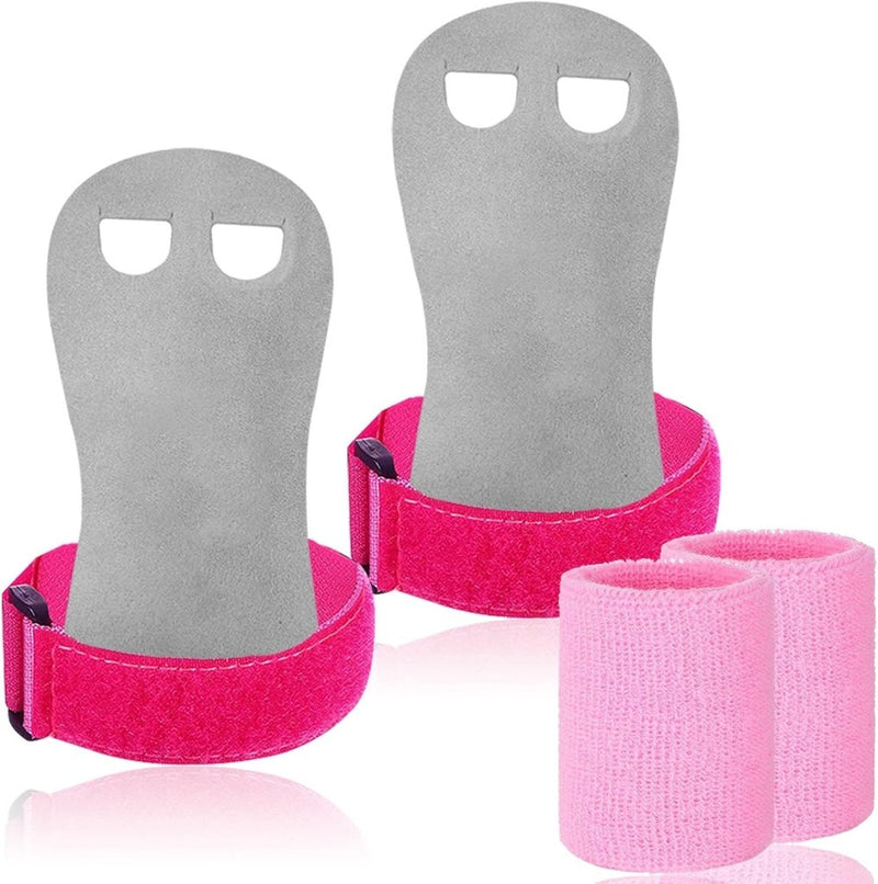 Laad afbeelding in Galerijviewer, Turn grips voor kinderen met polsbandjes paars - happygetfit.com
